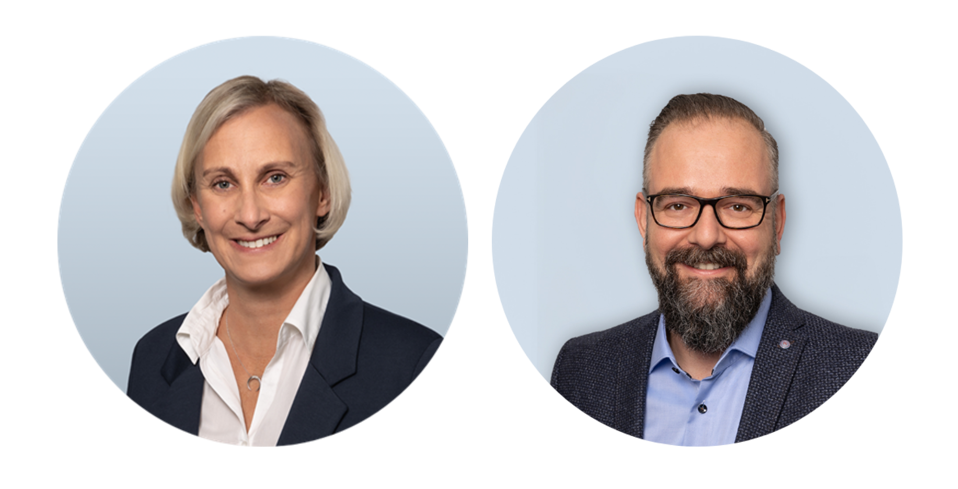 Persönliche Ansprechpartner Michaela Morgenstern und Serge Chomiak