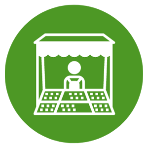 Icon eines Marktstands