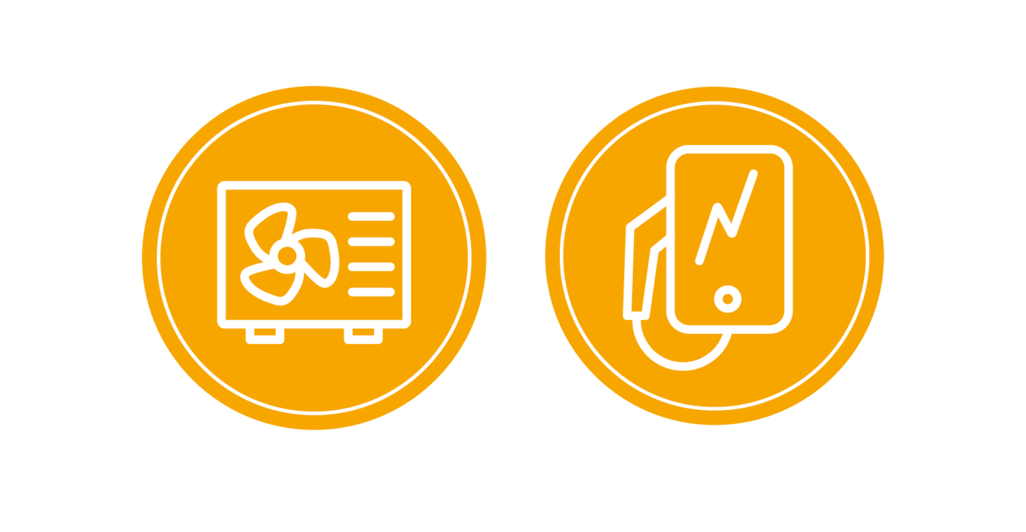 Grafiken von Wärmepumpe und Wallbox