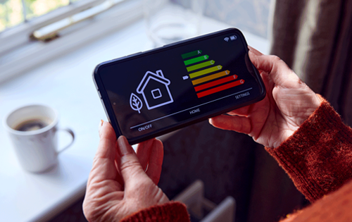 Heizsteuerung auf dem Smartphone