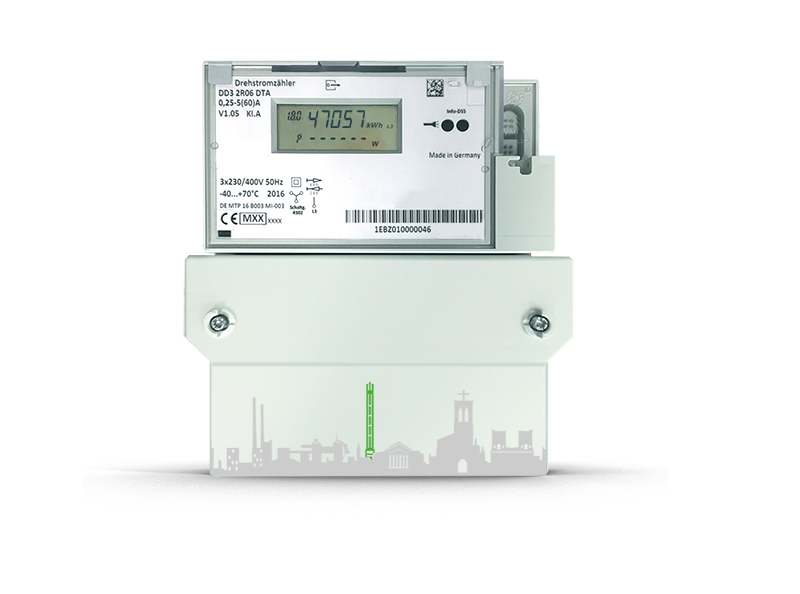 Abbildung eines digitalen Zählers