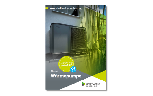 Titelseite des Wärmepumpen-Booklets
