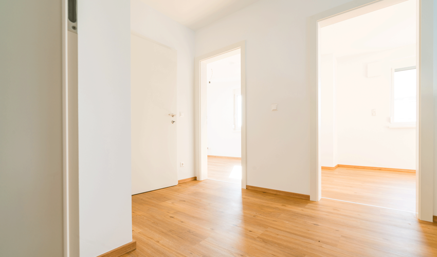 Bild einer leeren Wohnung